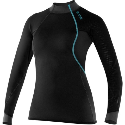 Bare ExoWear Top - Dames - Zwart - 12