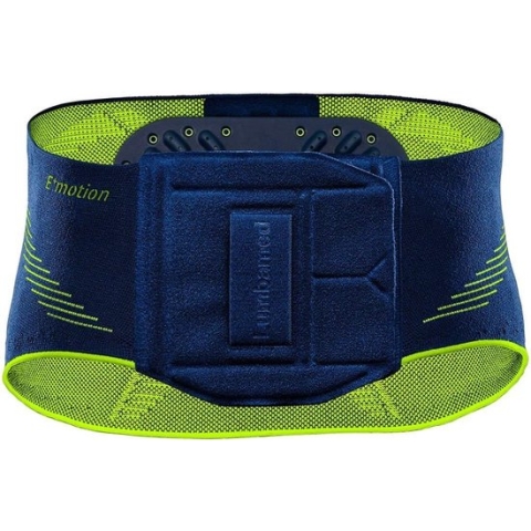 Medi Lumbamed Plus E-motion Rugbrace - Blauw - Maat 4