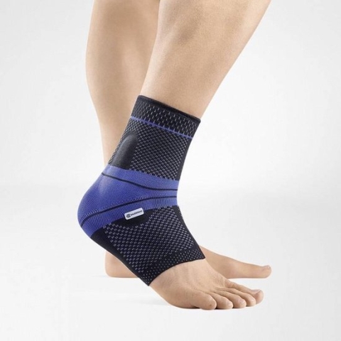 Bauerfeind MalleoTrain® Enkelbrace - Zijde: Links - Maat: 2 (19 - 21 cm) - Kleur: Zwart