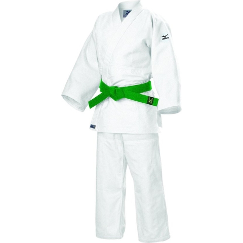 Judopak Mizuno Hayato voor junioren & volwassenen | wit (Maat: 110)