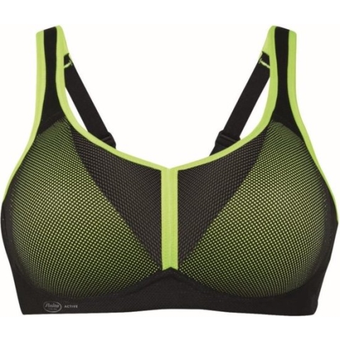 Air Control Sport Bh Voorgevormd 5544 459 schwarz/neon