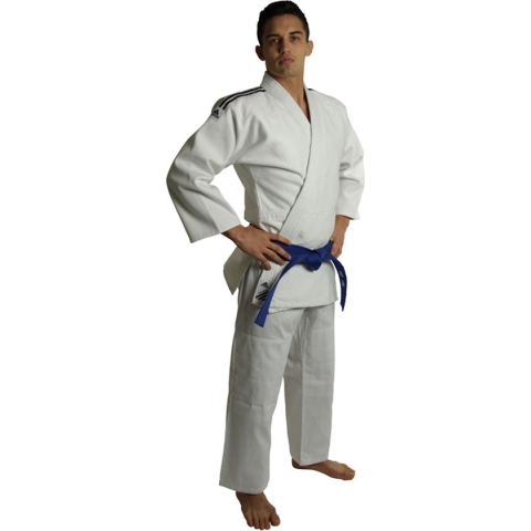 adidas Judopak J500 Training Judopak - Unisex - wit/zwart Maat/ Lichaamslengte 200 cm