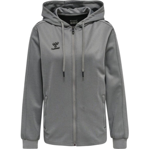 Hummel Core XK Poly Zip Sweater Dames - Sporttruien - grijs - Vrouwen