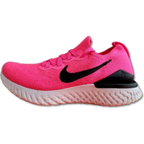 Nike Epic React Flyknit 2 - Hardloopschoenen Dames - Maat 36.5 - Roze/Zwart