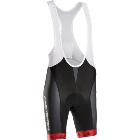 Merida Korte Fietsbroek zwart/rood maat S
