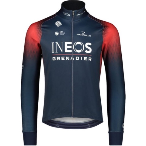 BioRacer Ineos Grenadiers Icon Navy Blue Tempest Protect Shirt Lange Mouw XL (OUTLET)