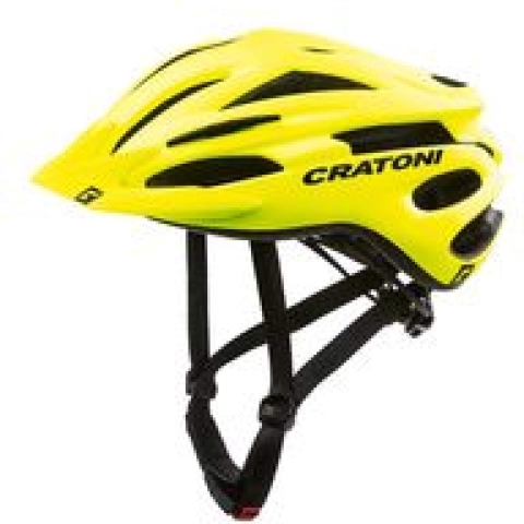 Helm cratoni pacer neonyellow matt s-m