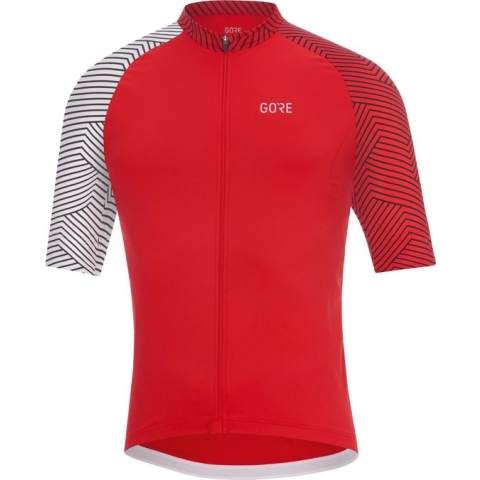 GORE WEAR C5 Optiline Jersey Heren, rood Maat M