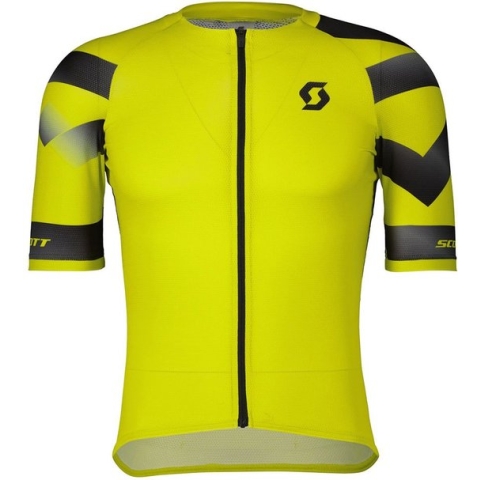 Scott Rc Premium Climber Jersey Met Korte Mouwen Geel S Man