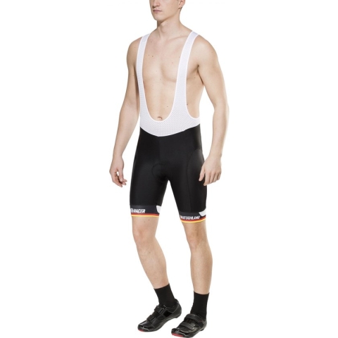 Bioracer Germany Race Proven fietsshorts zwart Maat XXL
