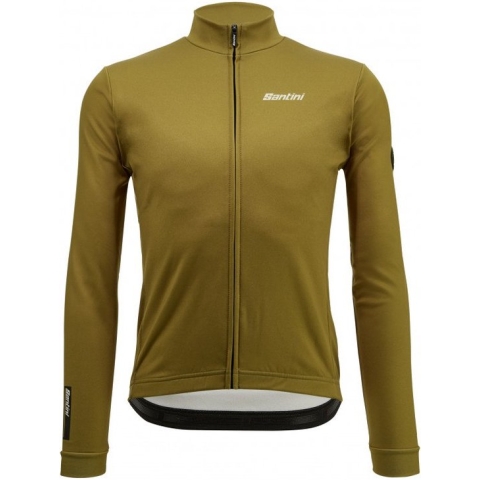 SANTINI Gravel Core Jersey Met Lange Mouwen Heren - Military Green - M