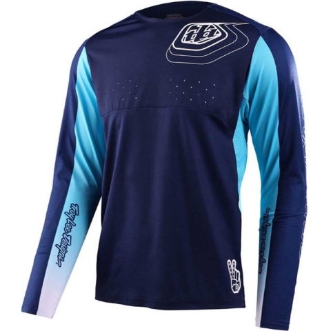 Troy Lee Designs Sprint Enduro-trui Met Lange Mouwen Blauw L Man