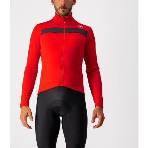 Castelli PURO 3 Fietsshirt FZ Red - Mannen - maat S