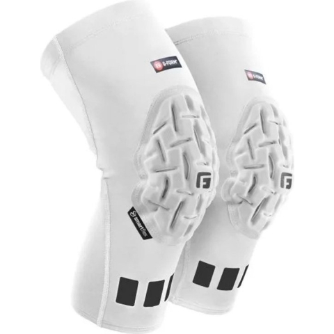 G-Form Pro Padded Compression Knee Sleeve (Paar) - Wit | Maat: XL