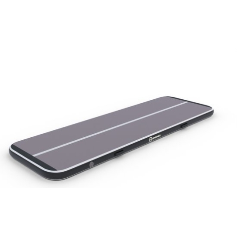 12SPRINGS Airtrack 300 - W100 Standaard - 300 x 100 cm - Zwart