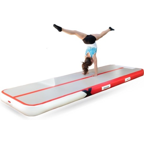 YouAreAir Turnmat — AirTrack Pro 4.0 | 3 meter — 15cm dik | Gymnastiek | Waterproof | 50% gem. meer volume - 3m mat opblaasbaar met pomp