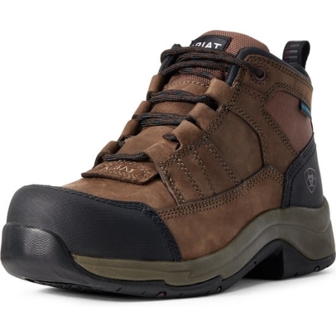 Ariat Telluride Work Waterproof Composite Toe - maat 36.5 - distressed brown