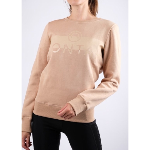 Montar Sawyer Logo Sweatshirt - maat XS - beige