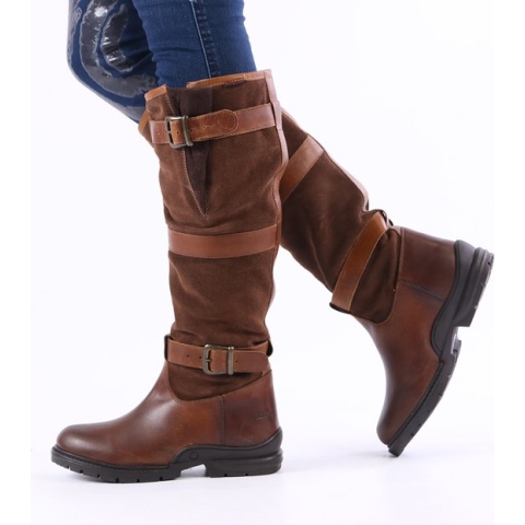 Leren Laars Highlander 146295 - Bruin - 42
