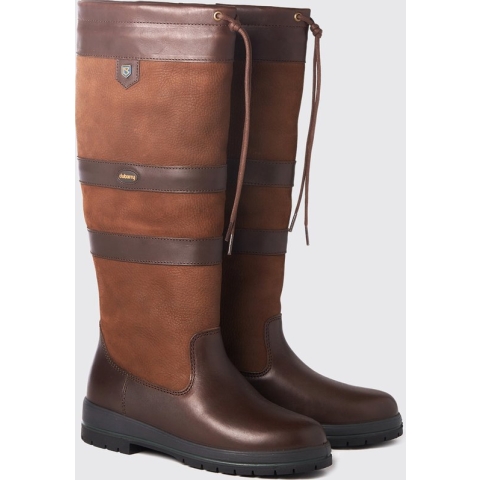 Dubarry Galway Extra Fit Donkerbruin Dames Outdoorboots Donker Bruin | Kleur Donker Bruin| Maat 39