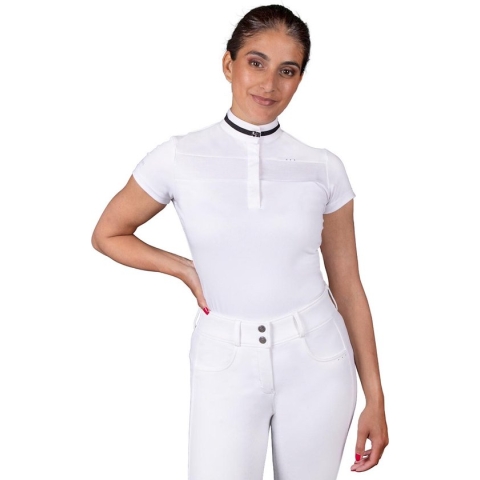 QHP Wedstrijdshirt Kae - maat 40 - white