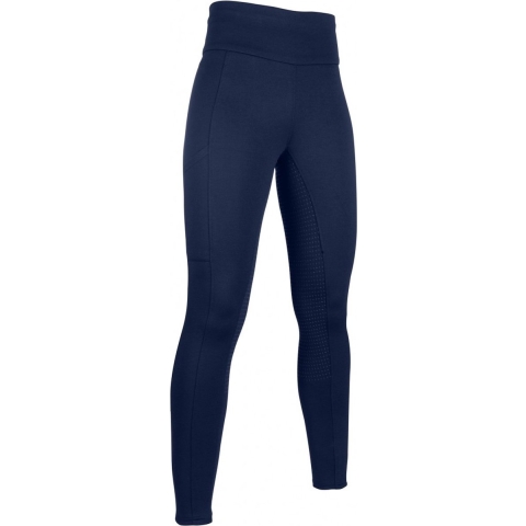 Winter rijlegging Cosy donkerblauw met siliconen zitvlak fleece gevoerd maat 36/38