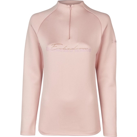 Eskadron Trainingsshirt Heritage Fanatics Half Zip Lichtroze - m