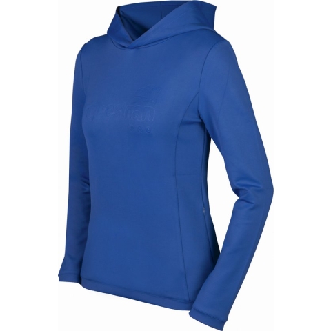 Horka - Equestrian Pro Embossed Hoodie - Blauw - Maat L