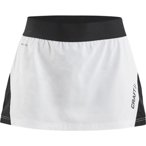 Craft Pro Control Tennisrokje Dames - Wit / Zwart | Maat: XXL