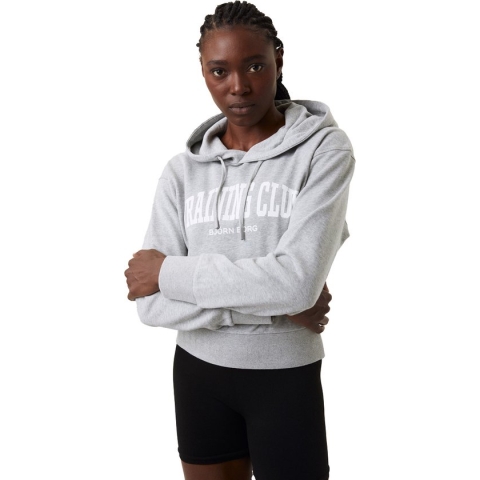 Björn Borg Stockholm Crop Hoody - Sporttruien - Grey - Vrouwen