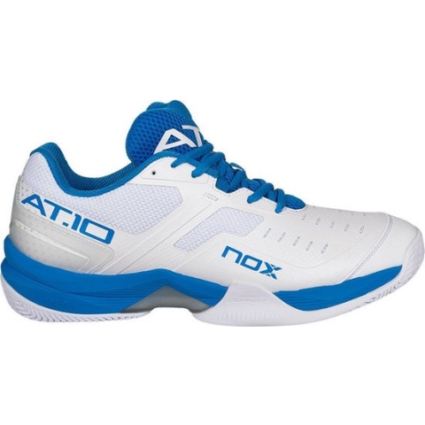 Nox AT10 Lux Heren - Sportschoenen - Padel - Smashcourt - White/Blue