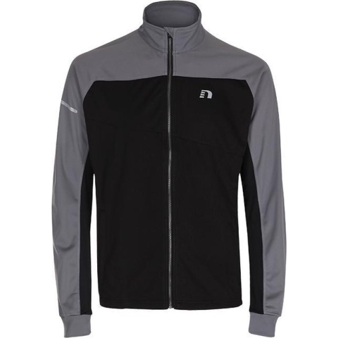 NEWLINE-Hardloopjas-MAN-Base Warm Up Zip Jersey-Black-Maat-2XL
