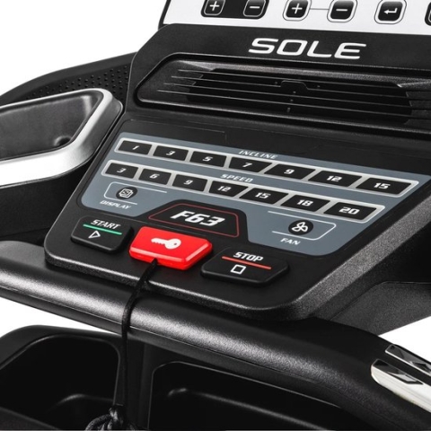 Sole Fitness F63 Professionele Loopband - Inklapbaar - Fitness & CrossFit Treadmill