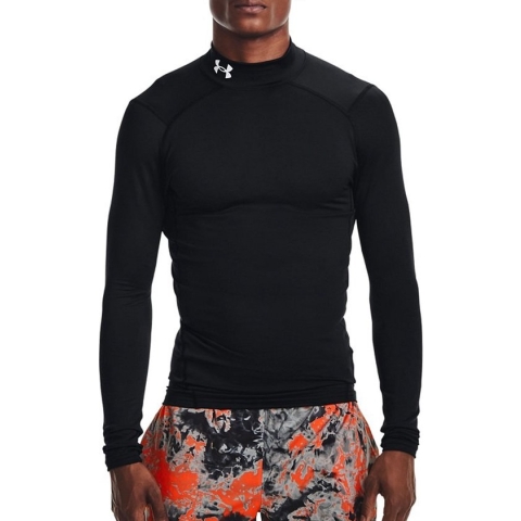 Under Armour UA CG Armour Comp Mock Heren Sportshirt - Maat XXL