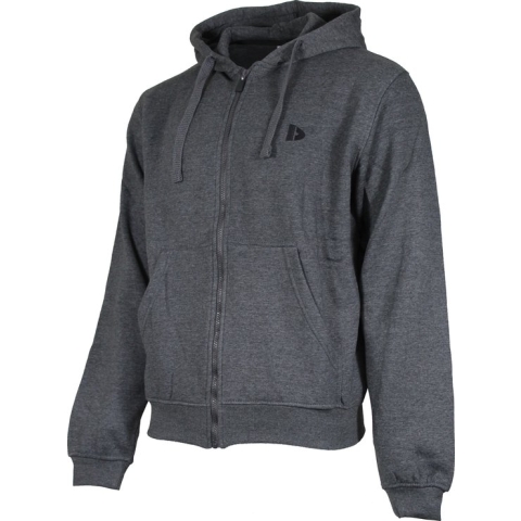 2 Pack Donnay sweater met capuchon - Sporttrui - Heren - Maat L - Charc-marl&Navy (1397)
