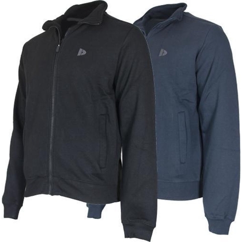 2 Pack Donnay sweater zonder capuchon - Sporttrui - Heren - Maat 3XL - Black/Navy