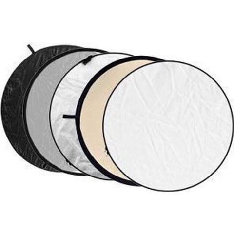 Godox reflectieschermen 5-in-1 Soft Gold, Silver, Black, White, Translucent - 60cm