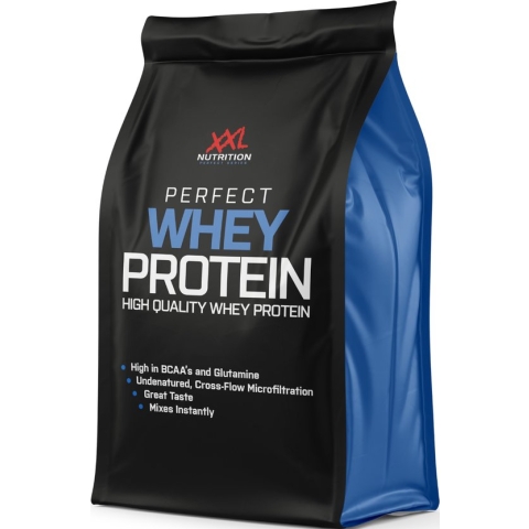 XXL Nutrition - Perfect Whey Protein - Eiwitpoeder, Proteïne poeder, Eiwitshake, Proteine Shake - Vanille - 4000 gram