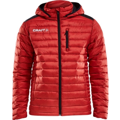 Craft Isolate Donsjas Met Kap Heren - Rood | Maat: L
