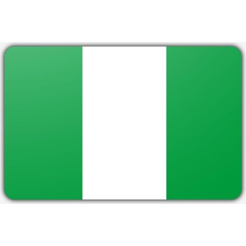 Vlag Nigeria - 150 x 225 cm - Polyester