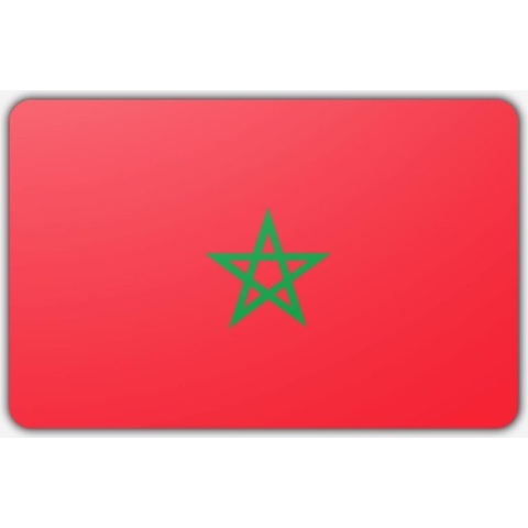 Vlag Marokko - 150 x 225 cm - Polyester