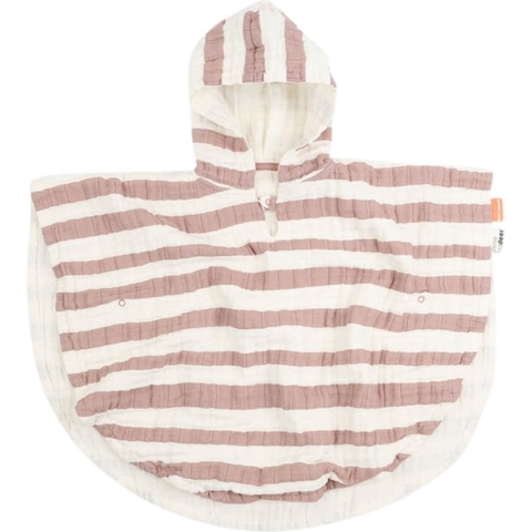 Done by Deer Stripes Poncho Powder