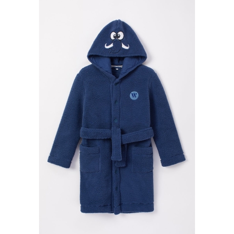 Woody Unisex Kamerjas blauw - maat 3Y