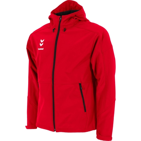 Hummel Ground Softshelljas Heren - Rood | Maat: XL