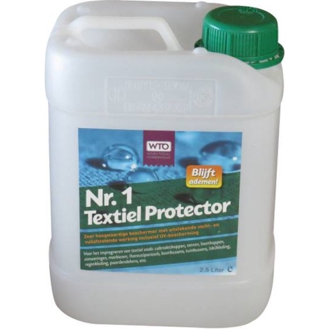 Nr.1 Textiel Protector - Impregneermiddel om kleding en textiel vuilafstotend en waterdicht te maken - 25L