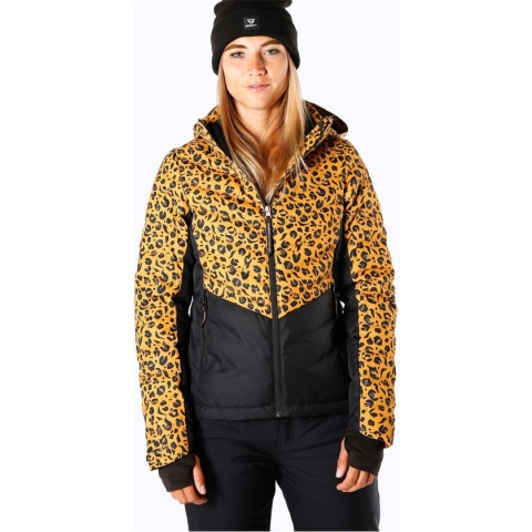 Brunotti Coronetta - Wintersportjas - Vrouwen - Maat S - Autumn Yellow