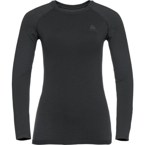ODLO Bl Top Crew Neck L/S Performance Warm Eco Thermoshirt Dames - Maat XS