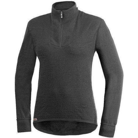 Merino Base Layer Zip Turtleneck 200 - Grey