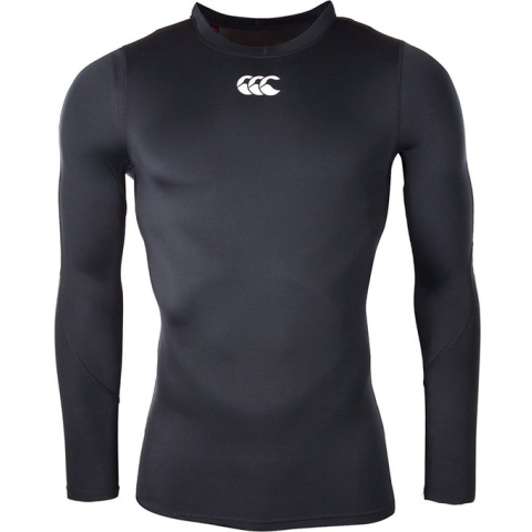 MERCURY TCR COMPRESSION LS TOP BLACK - L
