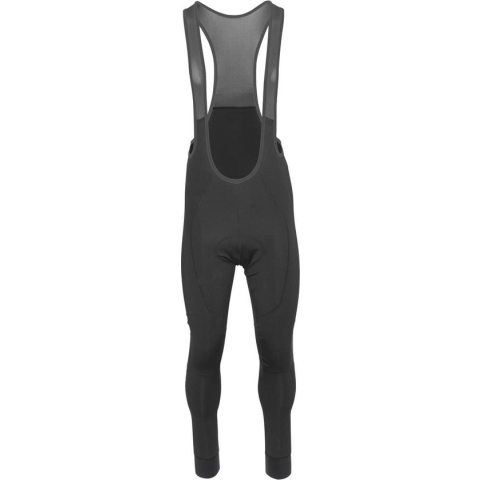 AGU Lange Fietsbroek zonder Zeem Essential Heren Windproof - Met Bretels - Zwart - XXL